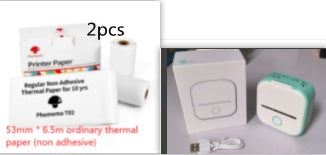 Phomemo T02 Mini Pocket Printer – Inkless Bluetooth Thermal Printer