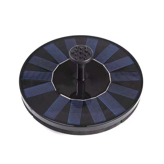 Solar Fountain Pump 1.4W Floating Water Fountain 7 Nozzles Garden Bird Bath Outdoor Pond Decor