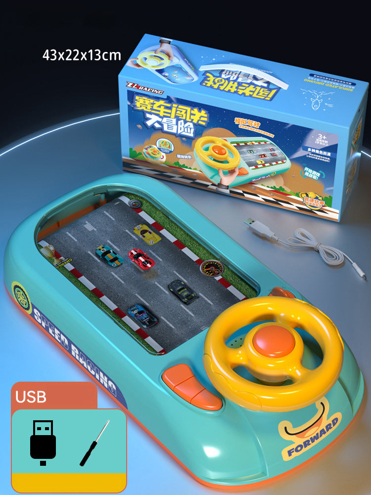 Kids Simulation Steering Wheel Toy – Driving & Adventure Playset