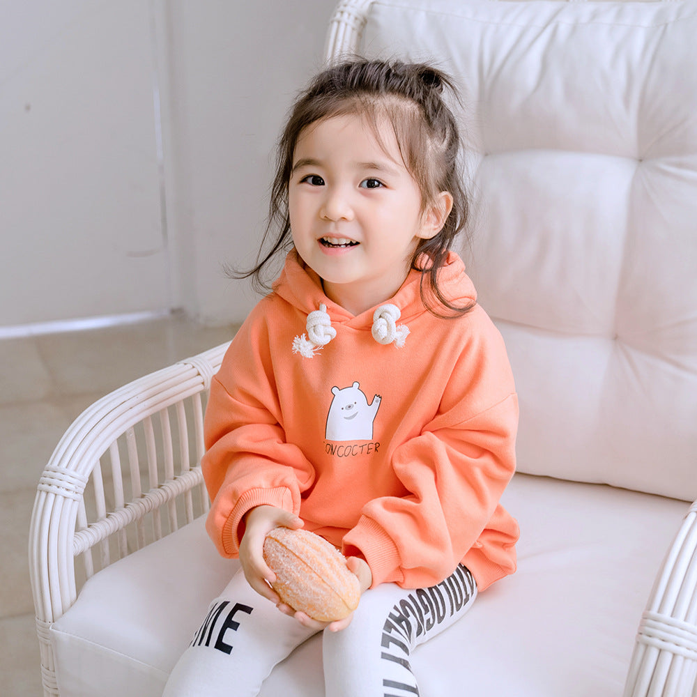 Autumn And Winter Parent-child Wear Hooded Sweater Couple Wear