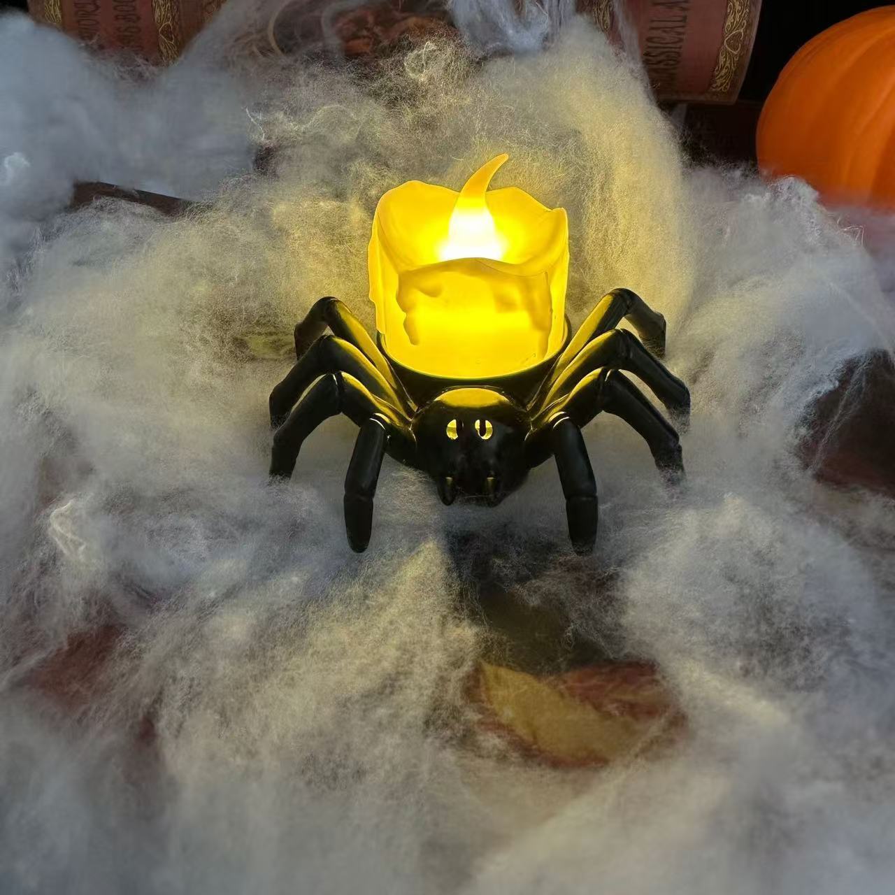 2025 New Halloween LED Light – Spooky Pumpkin & Creepy Candle Designs