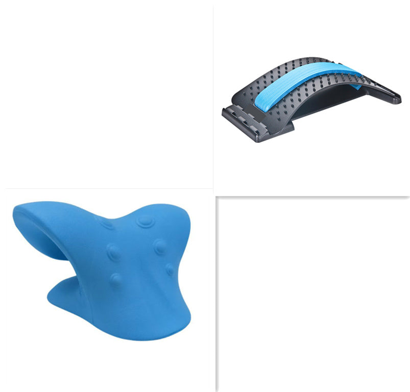6-Roller Cervical Neck & Body Massager with Jade Scraping Board