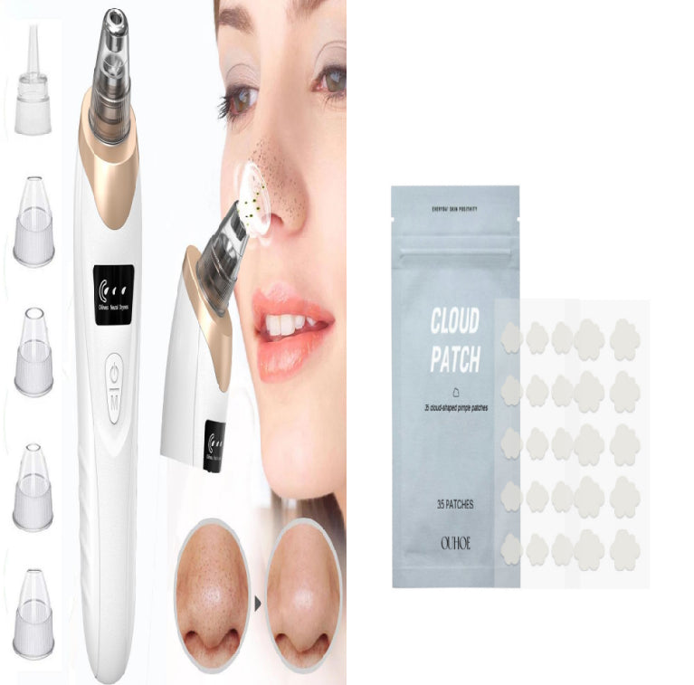 Electric Blackhead Remover – Pore Vacuum Cleaner with 3 Suction Modes