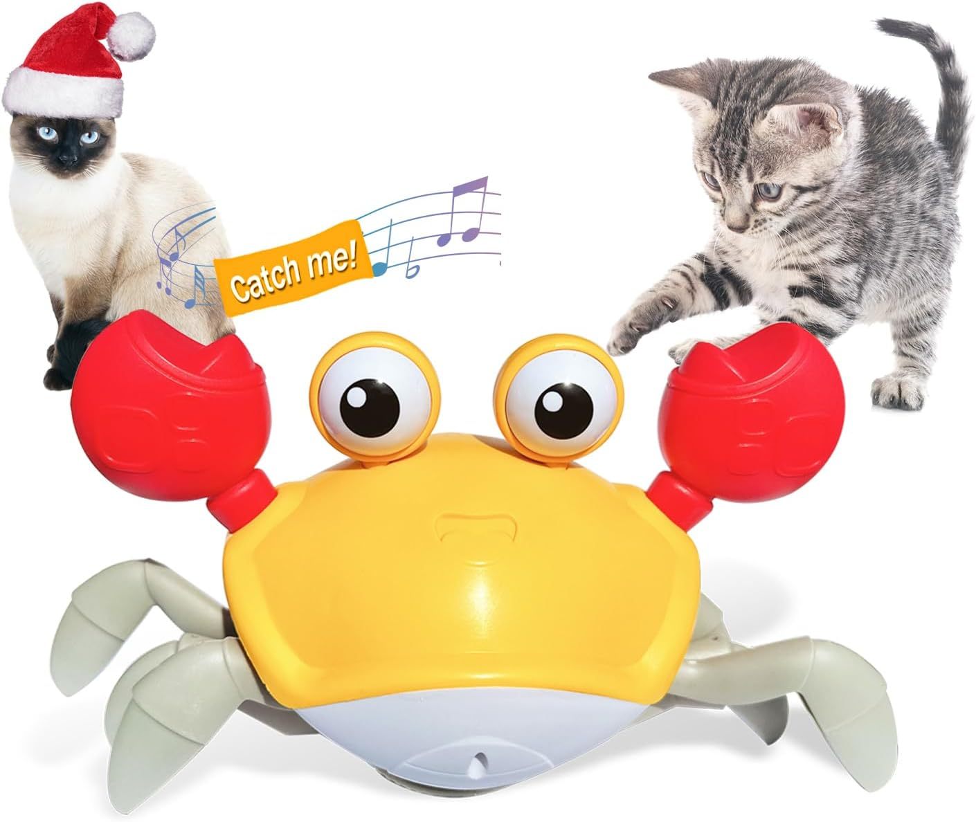 Interactive Crawling Crab Toy – Fun for Pets & Kids!