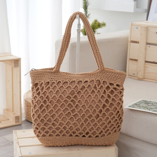 Handwoven Bag Casual Straw Tote Bag