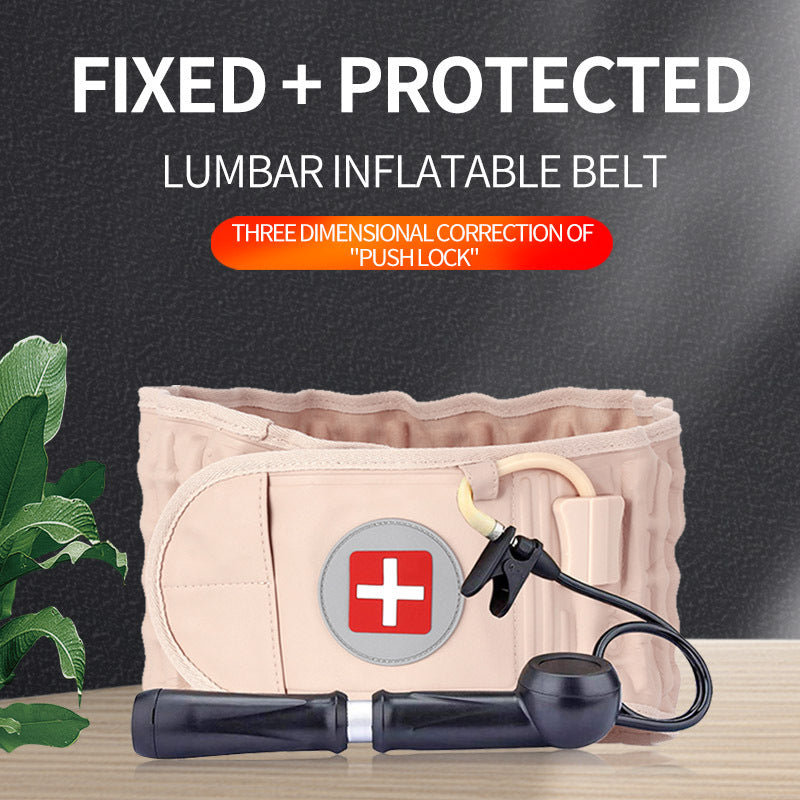 Inflatable Lumbar Support Belt – Back Pain Relief & Posture Care