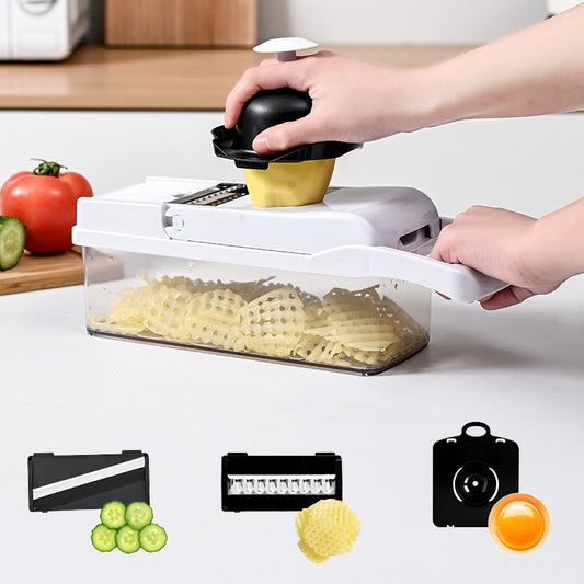 Multi-Function Vegetable Slicer Set – 15/19/22/26 Pieces Kitchen Cutter Kit