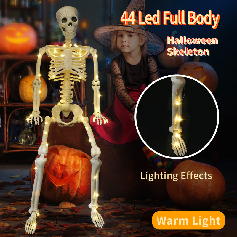 Luminous Skeleton Pendant – Horror Style Scary Ornament for Halloween & Decor ✨