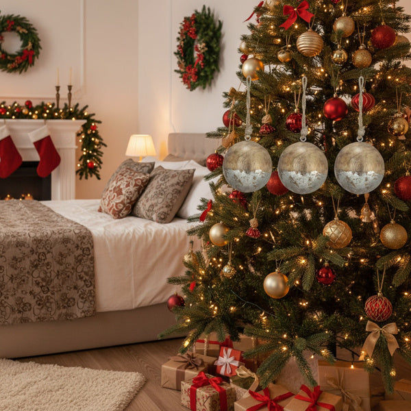 “Brown Wooden Cube Decorative Box – Mini 4x4 Inch Storage & Display”