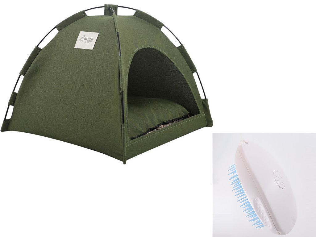 Cozy Double-Sided Pet Nest Bed – Portable, Warm & Washable