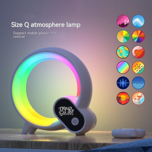 Smart Night Light with White Noise & APP Control – Modern Ambient Lamp