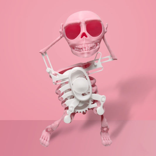 3D Gravity Dancing Skeleton Man Toy – Fun, Stress Relief & Unique Desk Decor